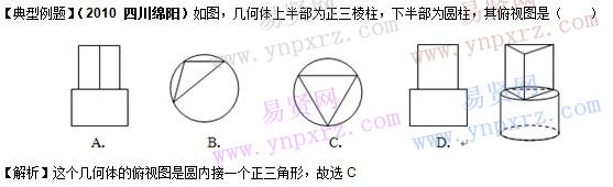 初中数学知识点总结:视图